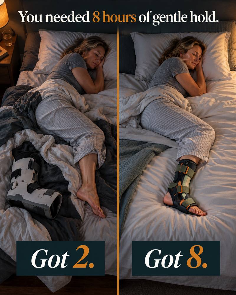 You needed 8 hours of gentle hold — Got 2 vs Got 8